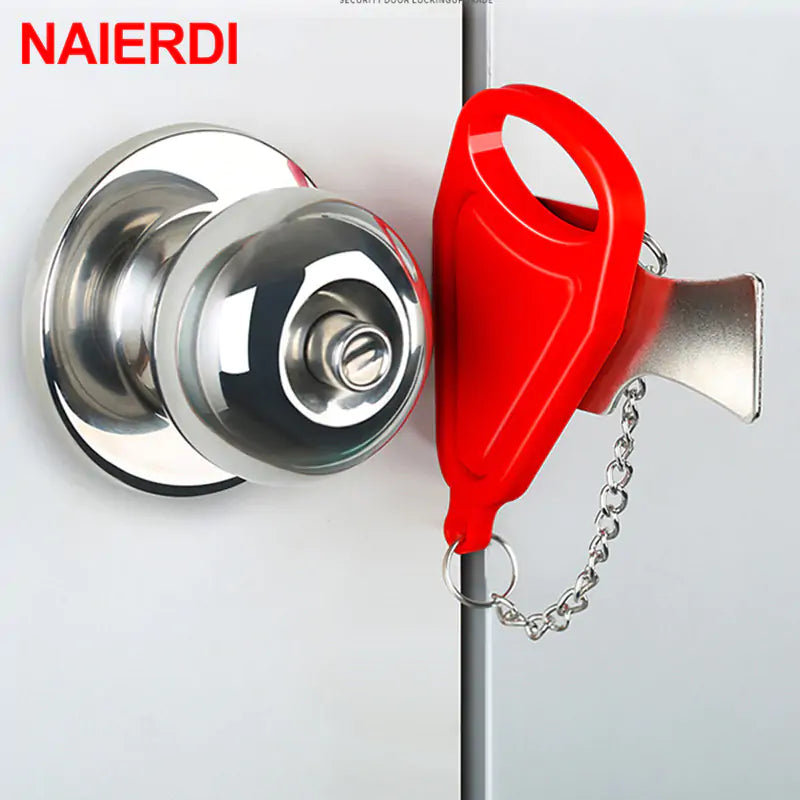 Portable Door Lock for Security