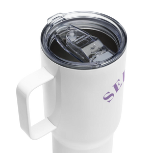 SELFIE QUEEN Travel Mug with a Handle