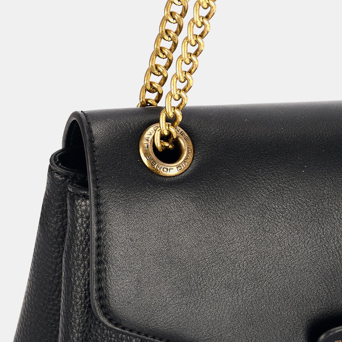 David Jones Chain-Handle Shoulder Bag