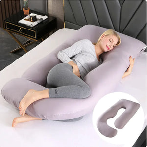 Maternity Pillow Waist Support Side Sleeping Slope Pillow J-type