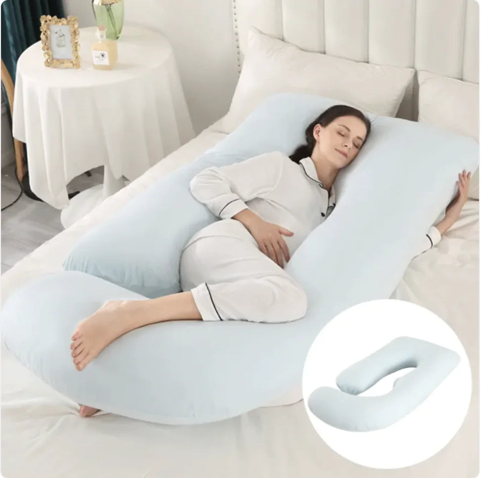 Maternity Pillow Waist Support Side Sleeping Slope Pillow J-type