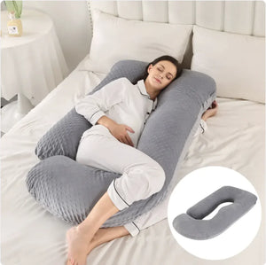 Maternity Pillow Waist Support Side Sleeping Slope Pillow J-type