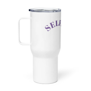 SELFIE QUEEN Travel Mug with a Handle