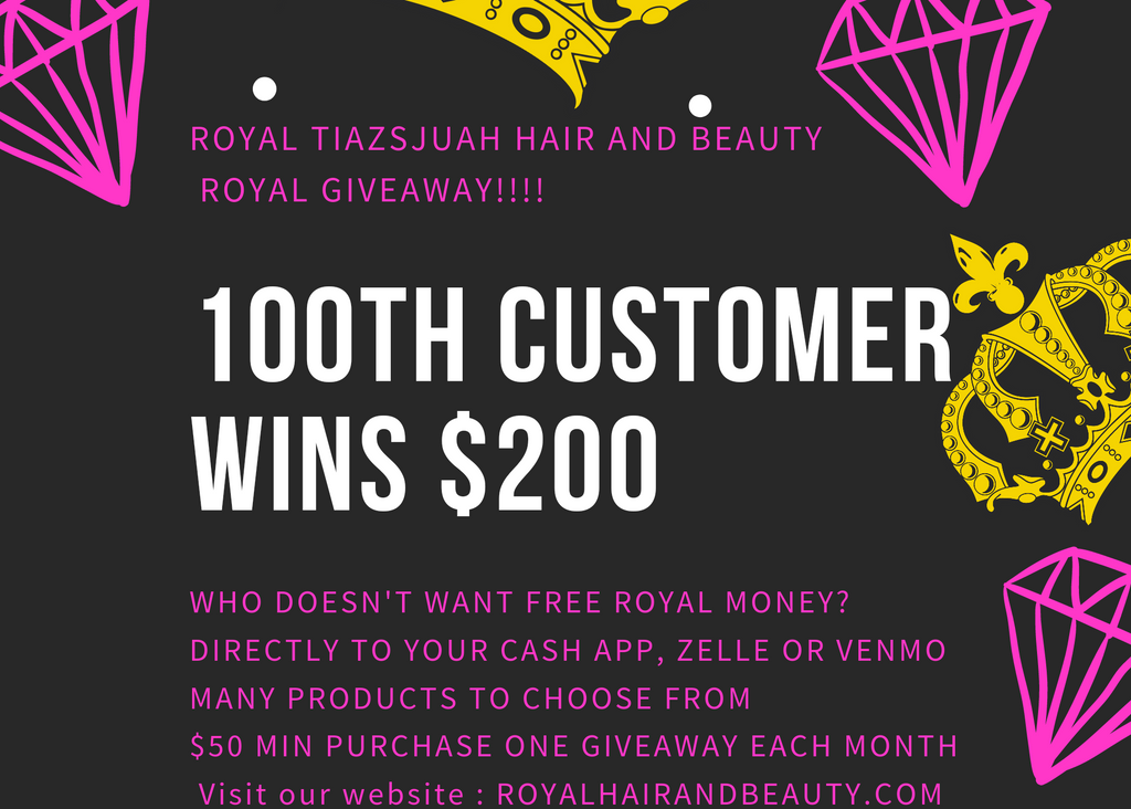 $200 ROYAL GIVEAWAY