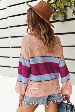 Color Block Cozy Thermal Top