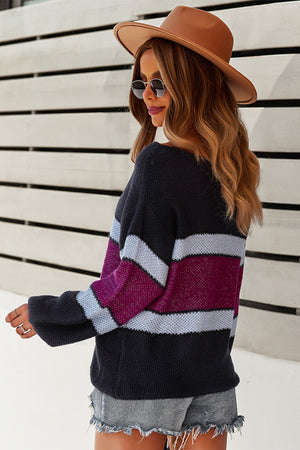 Color Block Cozy Thermal Top